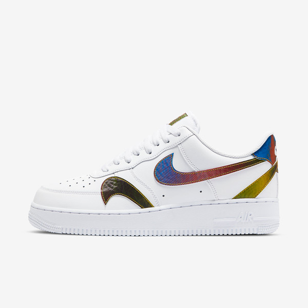 Air Force 1 Low Misplaced Swooshes White Multi