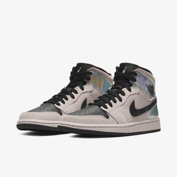 Air jordan 1 Mid Dirty powder iridescent