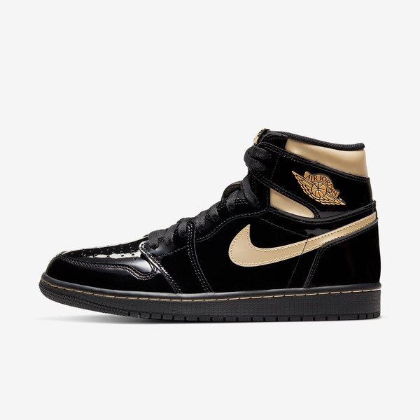 Air jordan 1 High Black metallic gold(2020)