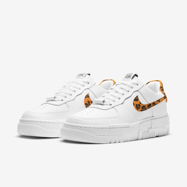 Air force 1 Pixel SE White Leopard