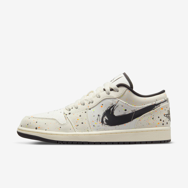 Air jordan 1 Low Brushstroke paint splatter