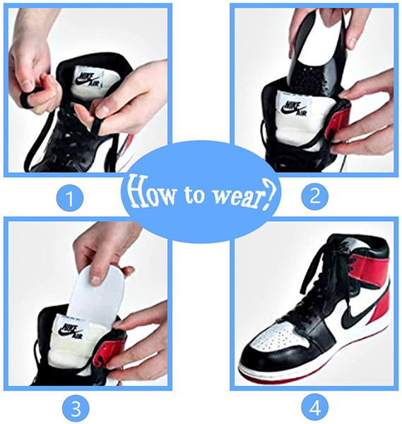 Anti-Crease Protector for Sneakers – Shoe Guards for Toe Box Crease Prevention