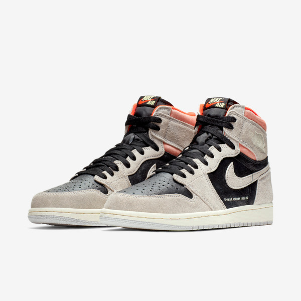 Air jordan 1 High Retro Neutral Grey Hyper Grimson
