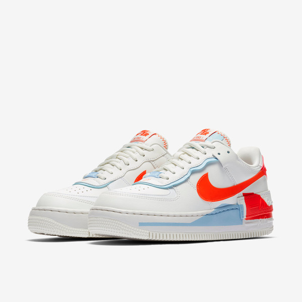 Air force 1 Shadow White team orange