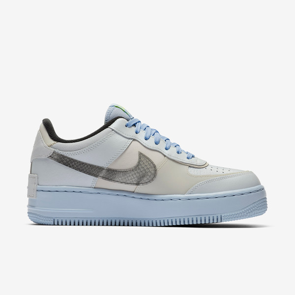 Air force 1 Shadow Pure platinum Snakeskin