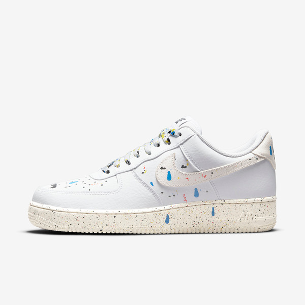 Air force 1 Lv8 Paint splatter White