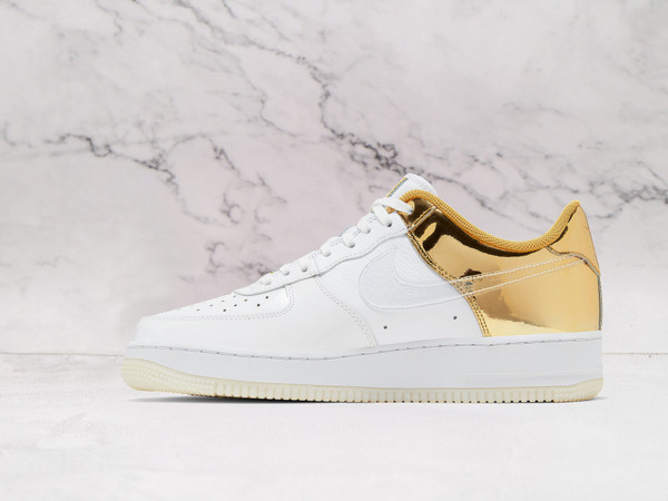 Nike Air Force 1 'Golden Era' – Shanghai-Inspired Design with Metallic Gold Accents