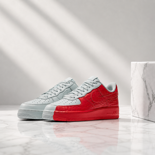 Air force 1 Split White red