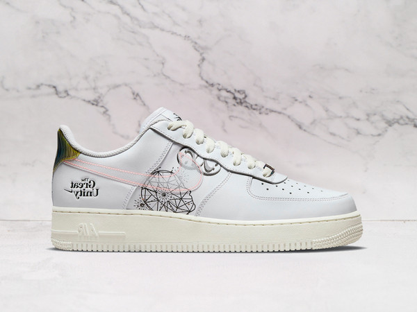 Nike Air Force 1 Low 'The Great Unity' – Philosophical Design with Premium Leather