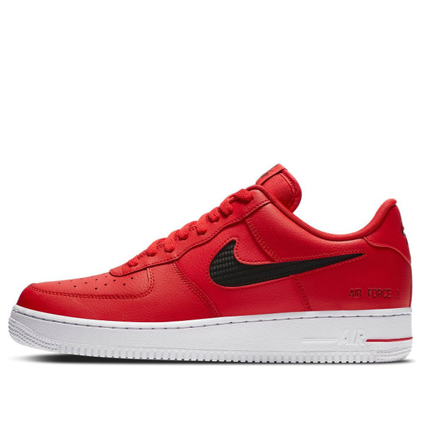 Nike Air Force 1 Low '07 LV8 Cut Out Swoosh University Red
