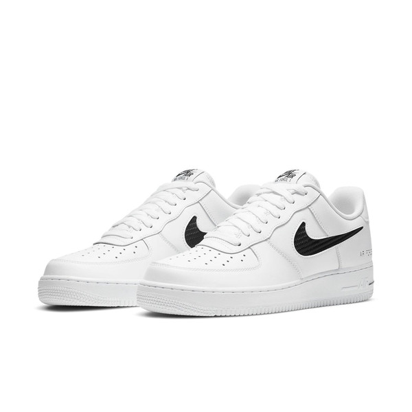 Air force 1 White black Cut-out