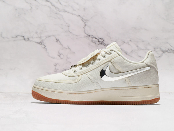 Nike Air Force 1 x Travis Scott 'Sail' – Customizable