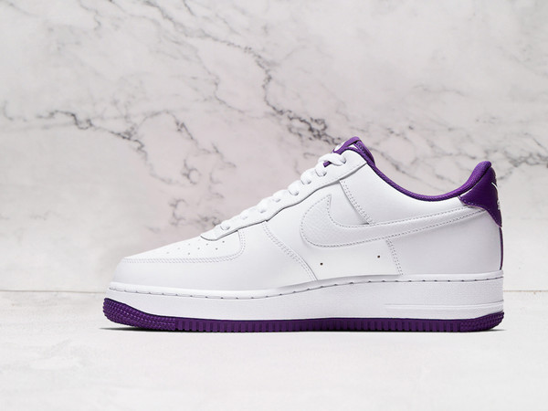 Nike Air Force 1 Low '07 'White Voltage Purple' –  Voltage Purple Accents