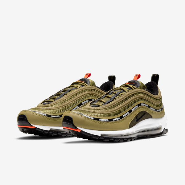 Air max 97  UNDEFEATED Black militia green