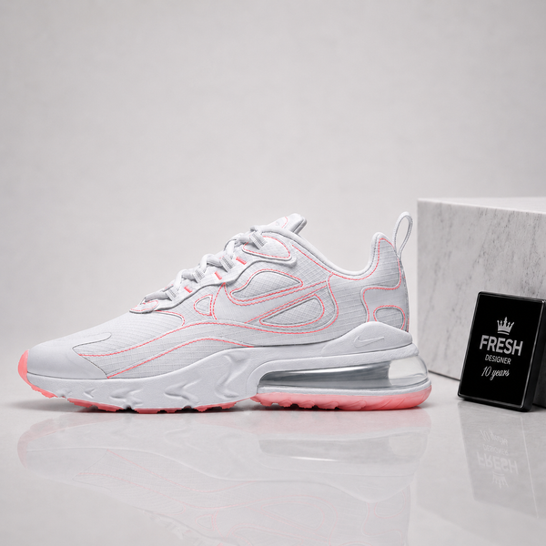 Air max 270 React Stitch White flash crimson