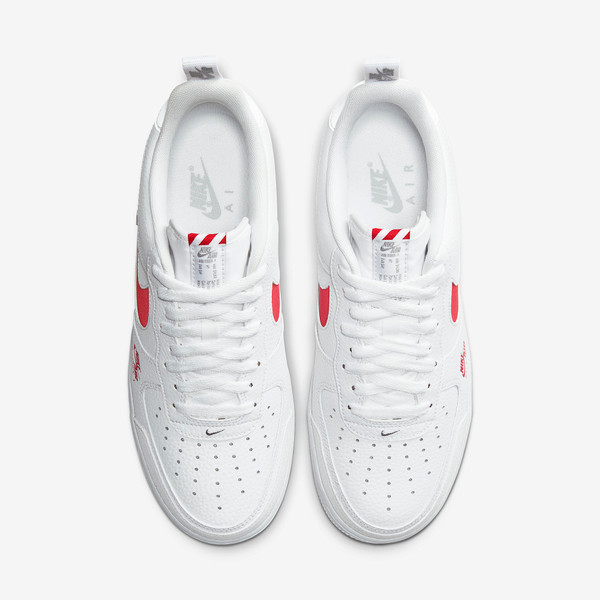 Air force 1 Lv8 Utility White red