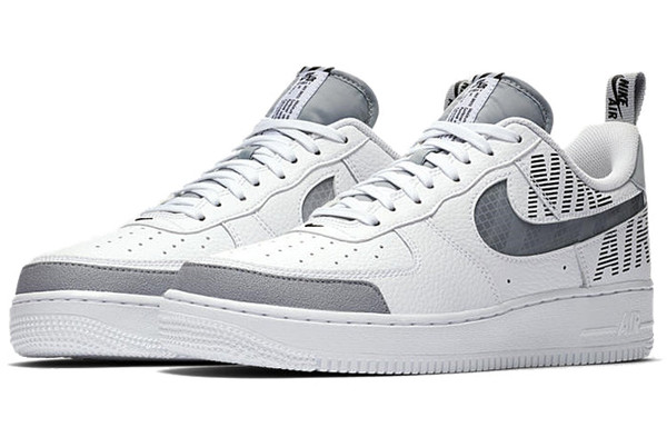 Air force 1 Lv8 Utility White wolf grey