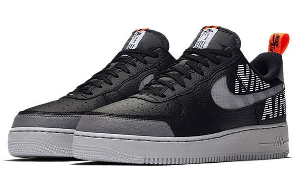 Air force 1 Lv8 Utility Black grey wolf