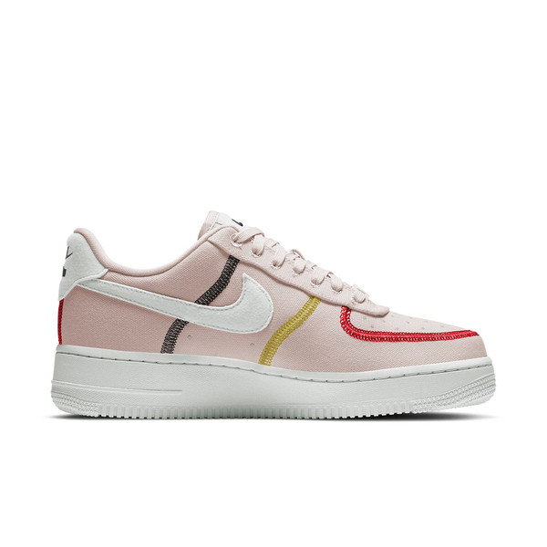Nike Air Force 1 '07 LX 'Stitched Canvas – Siltstone Red
