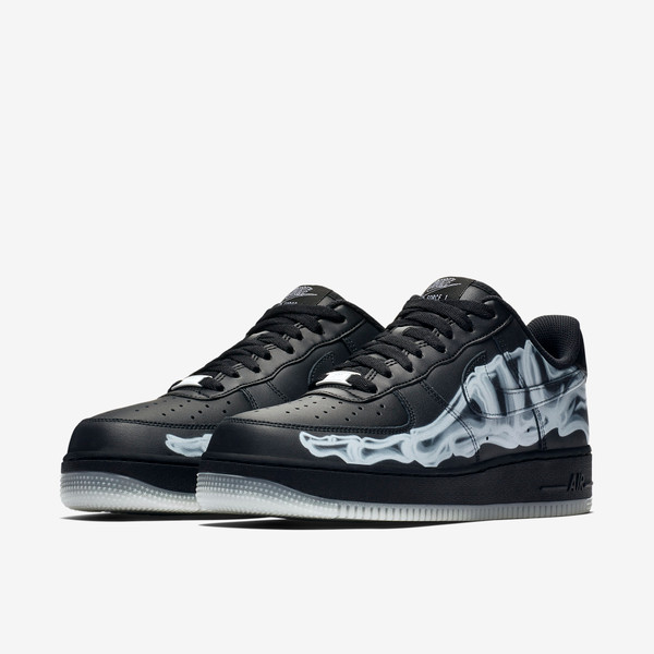 Air force 1 Black skeleton halloween(2019)