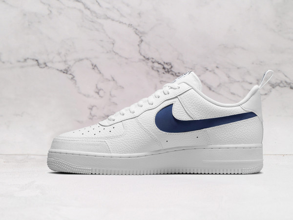 Nike Air Force 1 LV8 'Patriots' – White Leather with Midnight Navy Swoosh and Patriots Logo