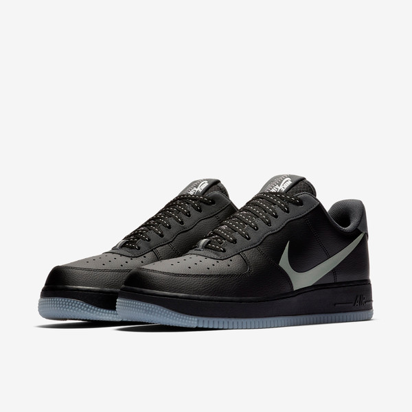Air force 1 Lv8 Black Anthracite Swoosh