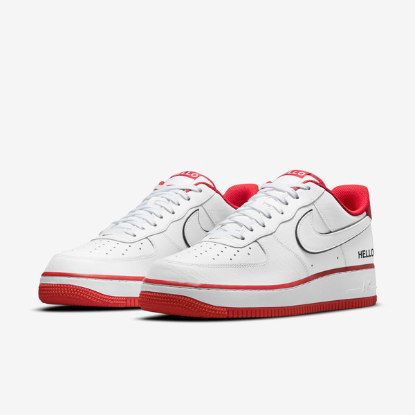 Air force 1 Lx Hello x Urbanstar White university red