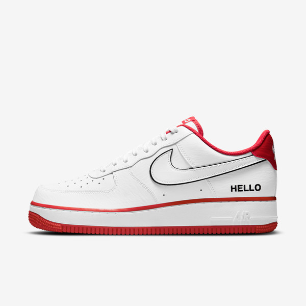 Air force 1 Lx Hello x Urbanstar White university red