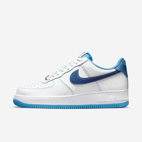 Air force 1 Contrast first use White university blue