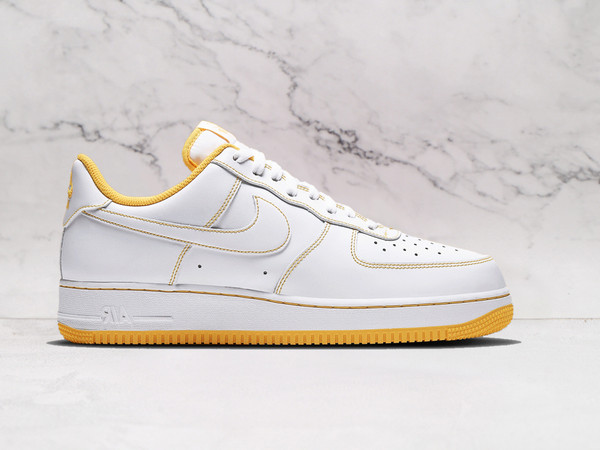 Nike Air Force 1 Low 'Contrast Stitch – White Laser Orange' Nike Air Force 1 Low 'Contrast Stitch – White Laser Orange'