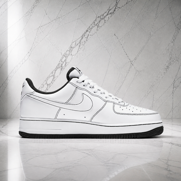 Air force 1 Contrast stitch White black