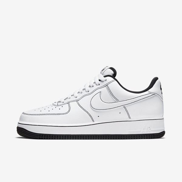 Air force 1 Contrast stitch White black