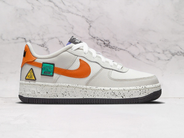 Air Force 1 Light Bone Sail Starfish Orange – Neutral Tones with Orange Accents Air Force 1 Light Bone Sail Starfish Orange – Neutral Tones with Orange Accents