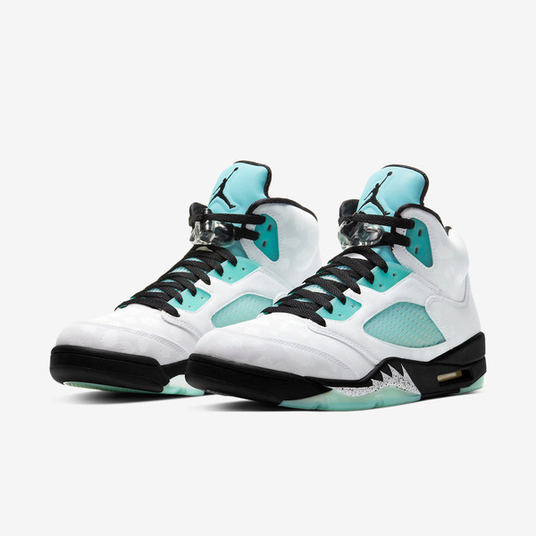 Air Jordan 5 Retro Island green