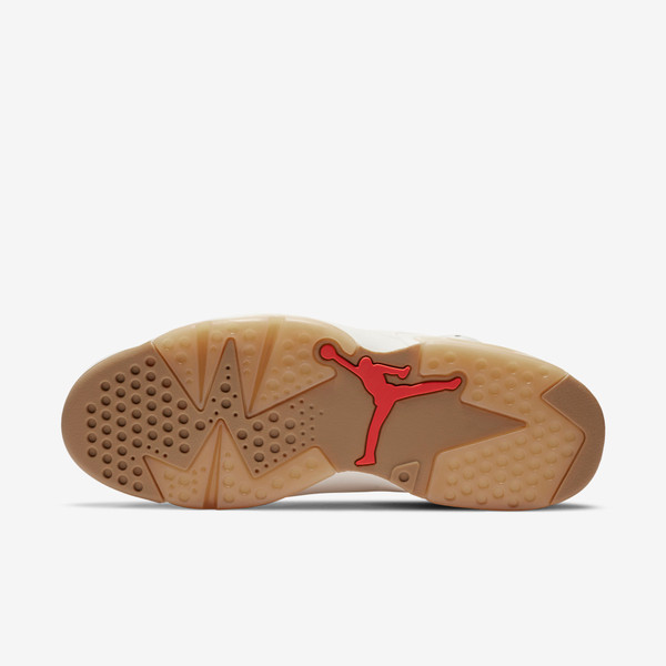 Air Jordan 6 Retro Quai 54 Sail Brown(2020)
