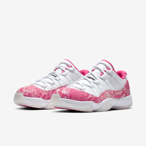 Air Jordan 11 Retro Low Pink Snakeskin