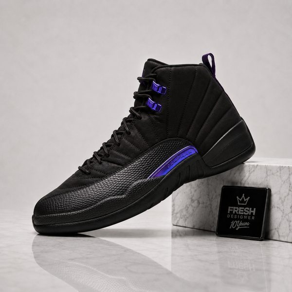 Air Jordan 12 Retro Black Dark Concord