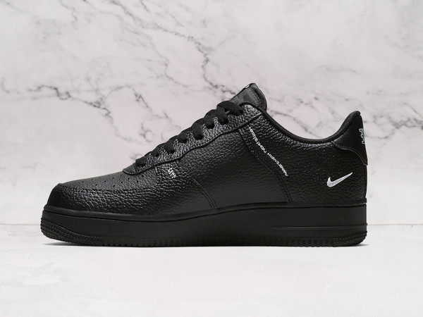 AF1 Low Sketch Black – Hand-Drawn Swoosh and Air Unit