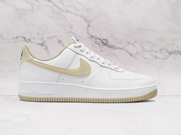 Air Force 1 White Rattan – Unique Woven Design on White Leather