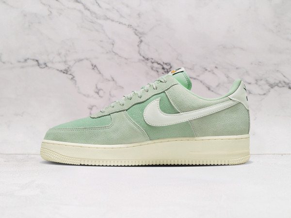 Air Force 1 Certified Fresh Enamel Green – White Swoosh and Heel Tab