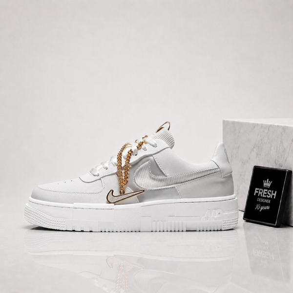 Air force 1 Pixel Summits white