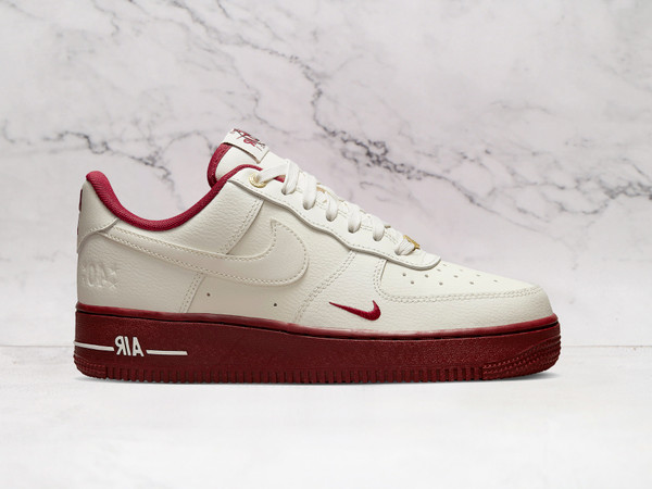 Nike Air Force 1 '07 SE 40th Anniversary Edition Sail Team Red Nike Air Force 1 '07 SE 40th Anniversary Edition Sail Team Red