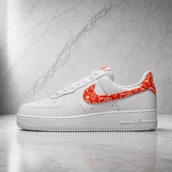 Air Force 1 Paisley Orange
