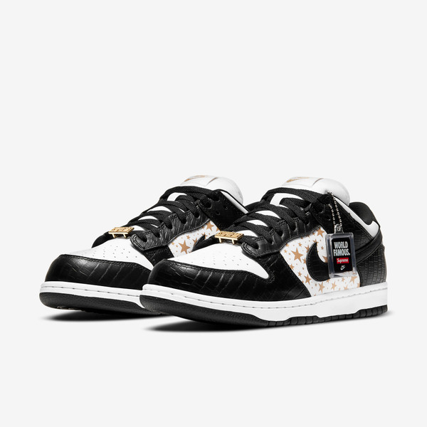 Nike SB Dunk Low Supreme Stars Black (2021)