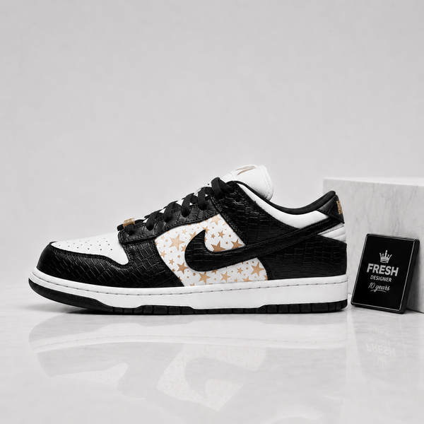 Nike SB Dunk Low Supreme Stars Black (2021)