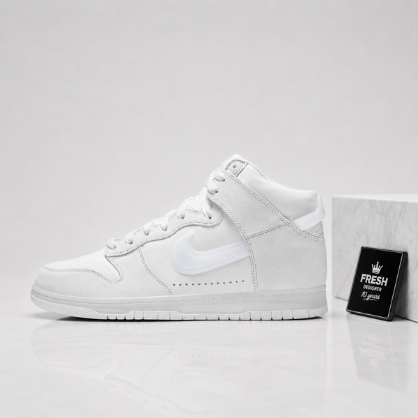 Nike Dunk High Slam Jam White Pure Platinum