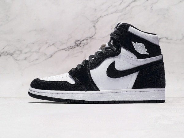 Air Jordan 1 Retro High Twist – White Leather with Tartan Accents