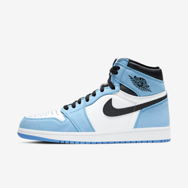 Air Jordan 1 Retro High White University Blue Black
