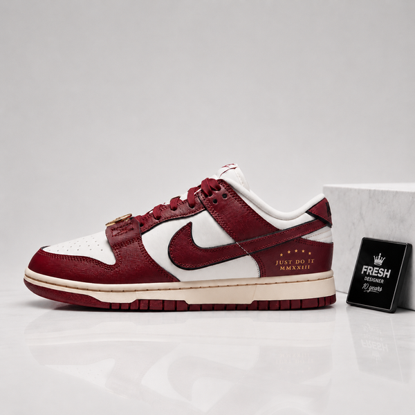 Nike Dunk Low SE Sisterhood Sail Team Red