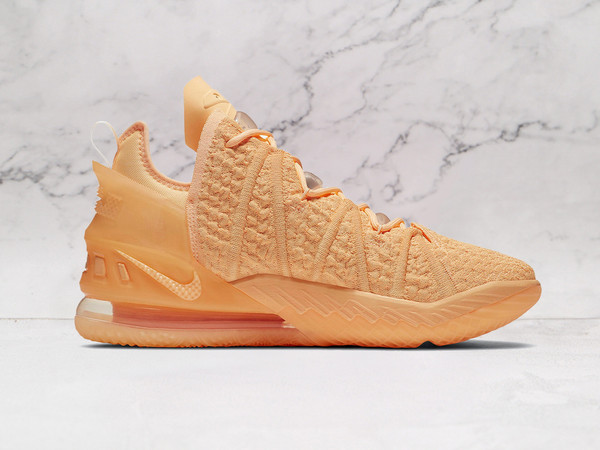 LeBron 18 Melon Tint – Knitposite Upper & Max Air Cushioning